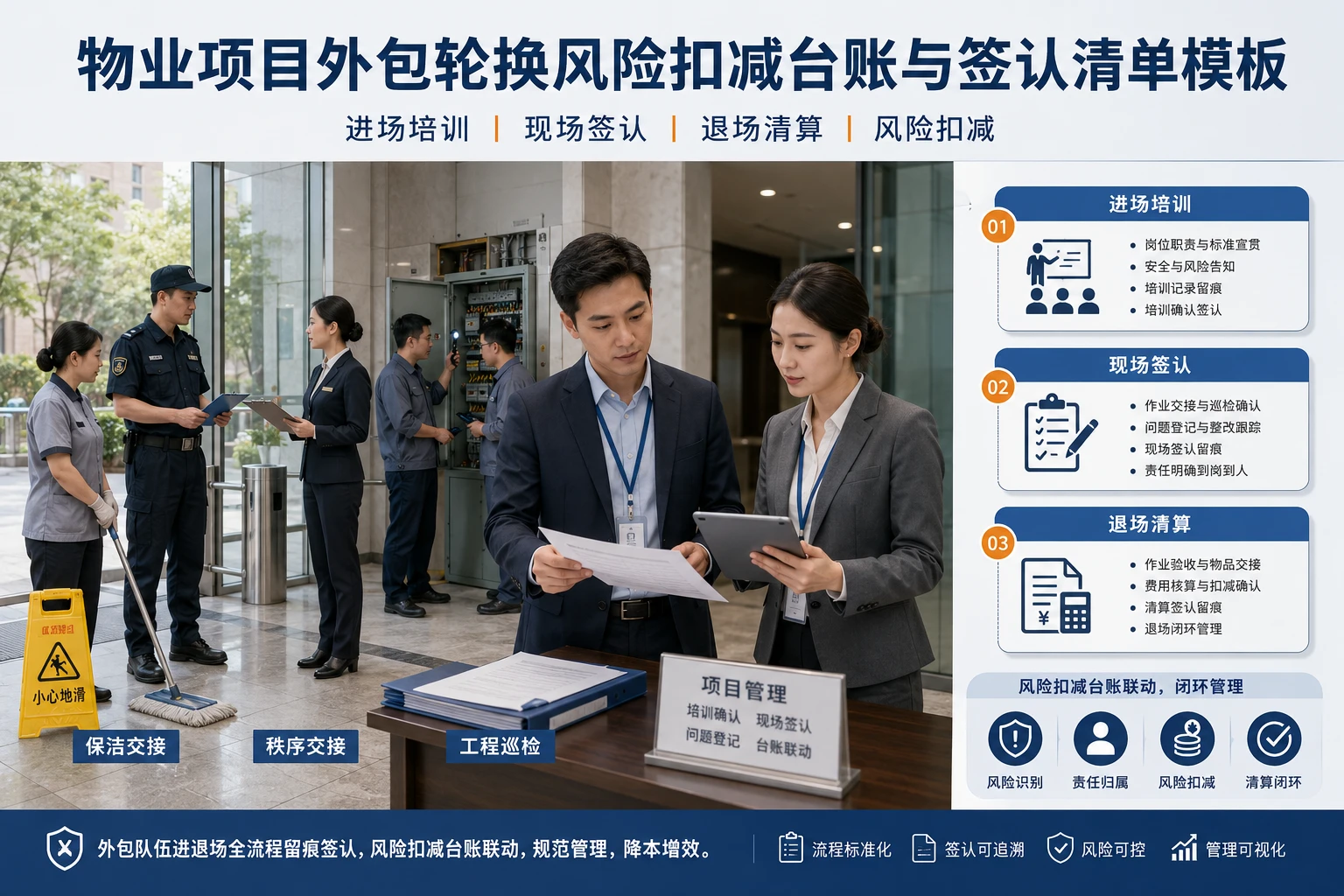 物业项目外包轮换风险扣减台账与签认清单模板（2026年版）