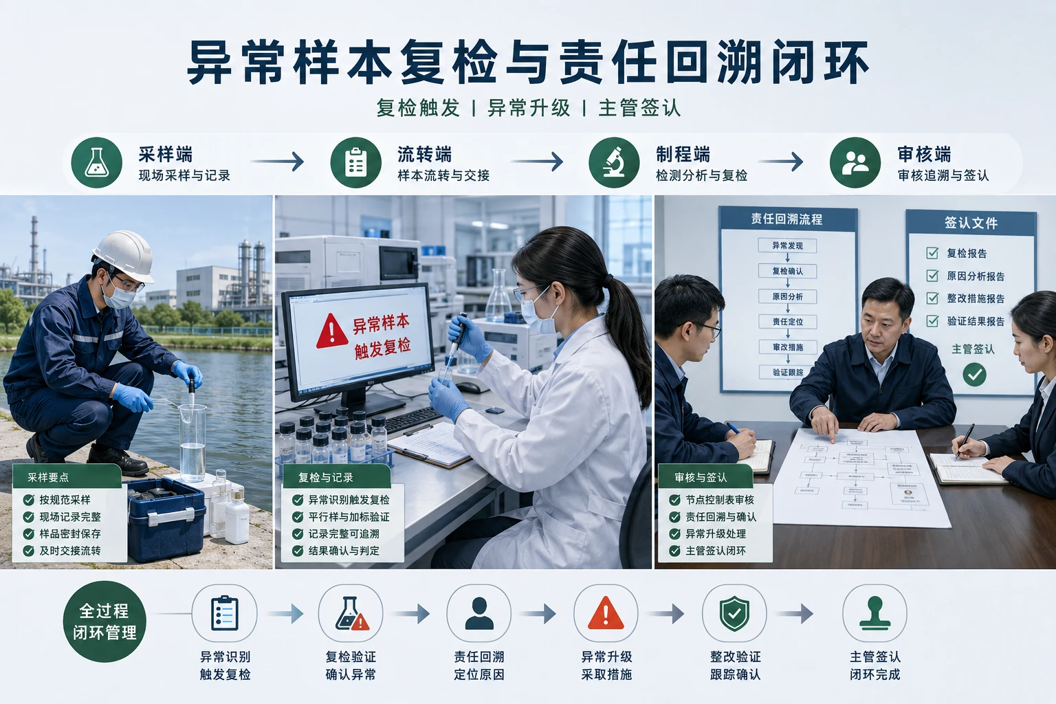2026年异常样本比例抬升后的复检触发与责任回溯闭环设计