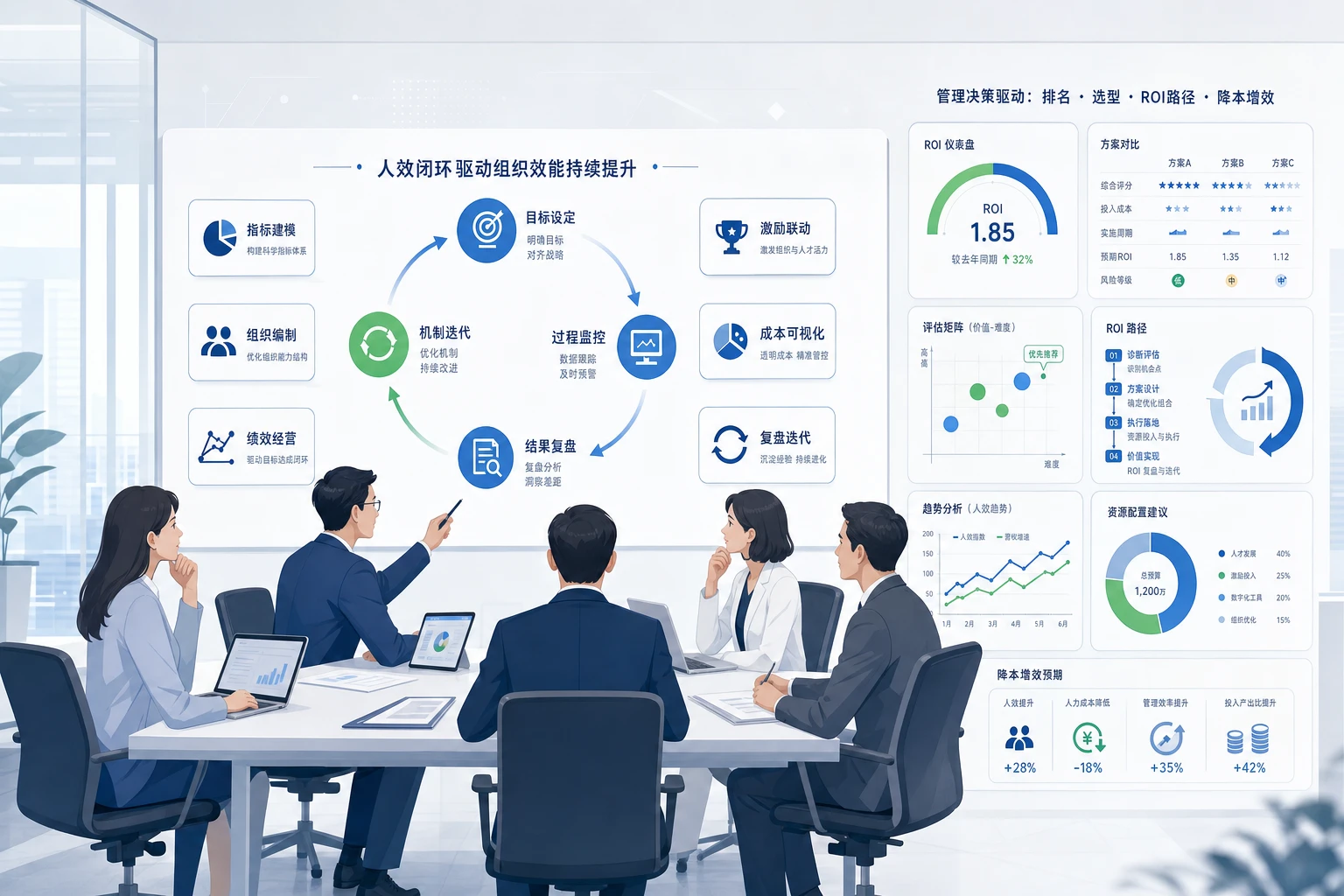 2026年企业人效闭环建设指南：排名、选型与ROI路径