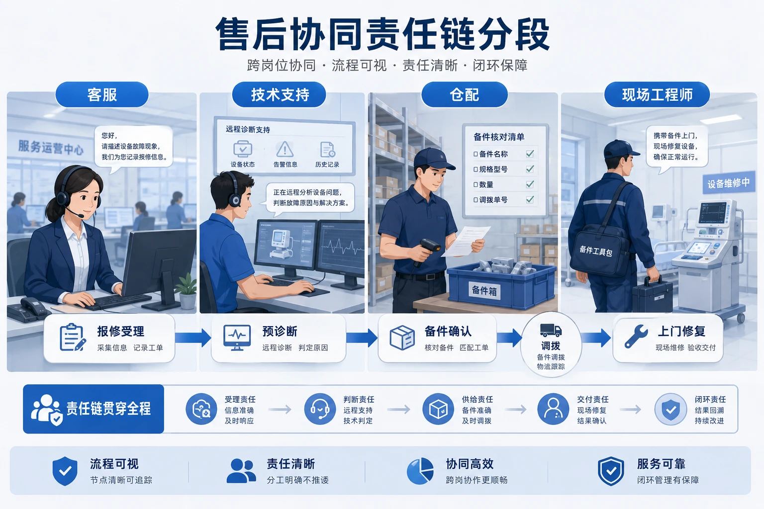 医疗器械租赁售后二次上门责任拆分与奖扣机制设计（2026年版）