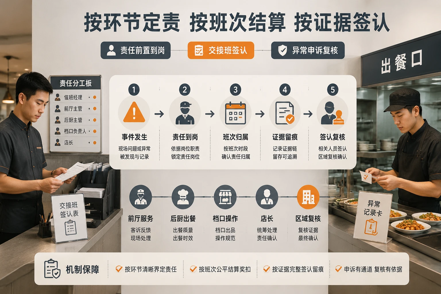 连锁门店多时段供餐下班次奖扣与出餐责任机制设计（2026年版）