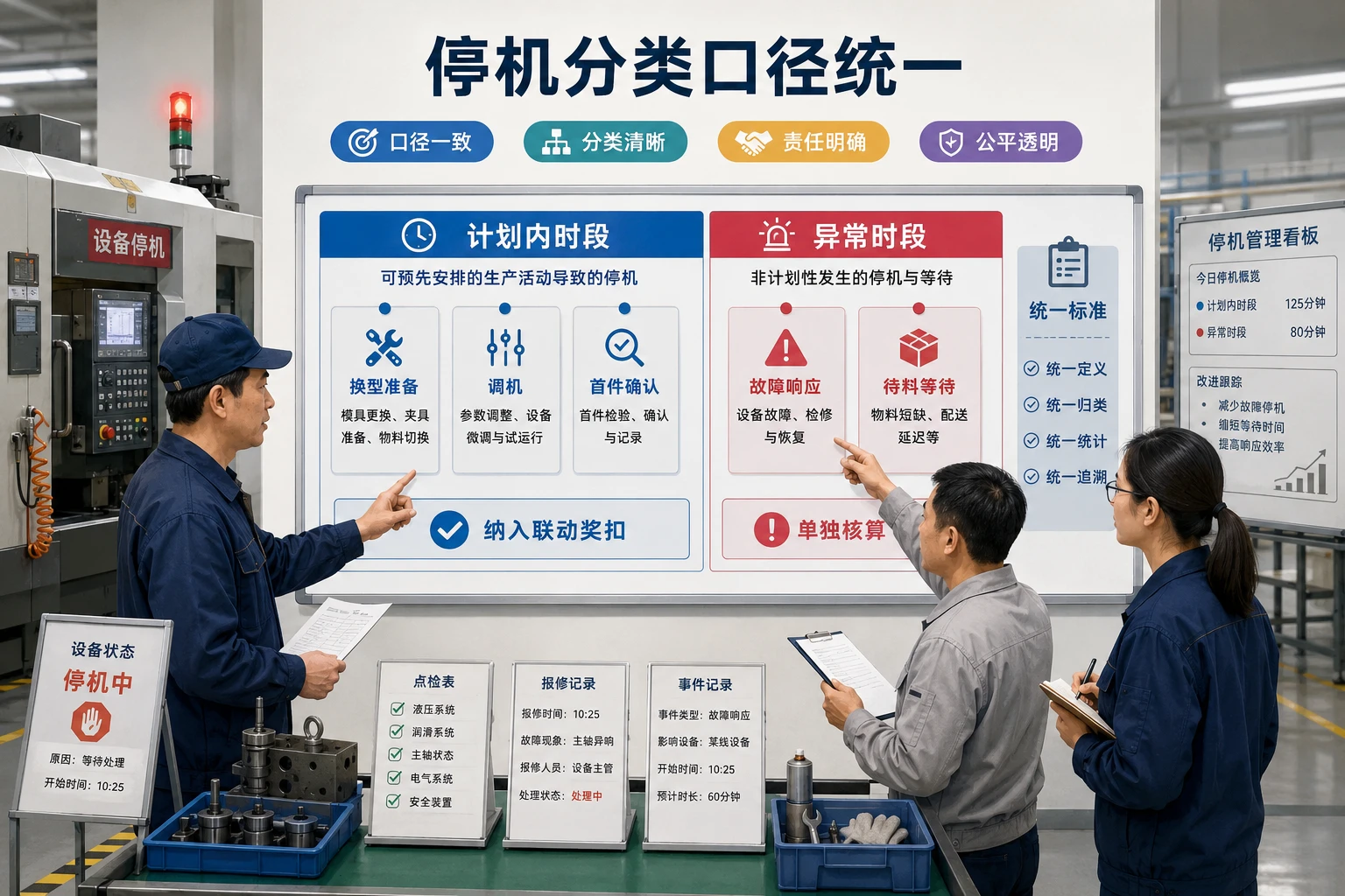 换型增多后停机归因与生产设备联动奖扣设计(2026年版)