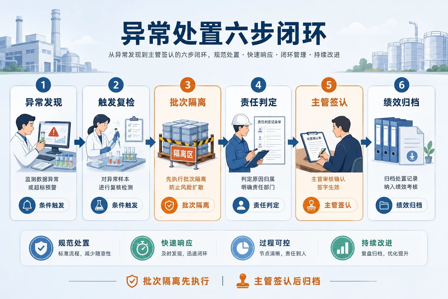制程抽检加密下复检触发与责任回溯机制设计
