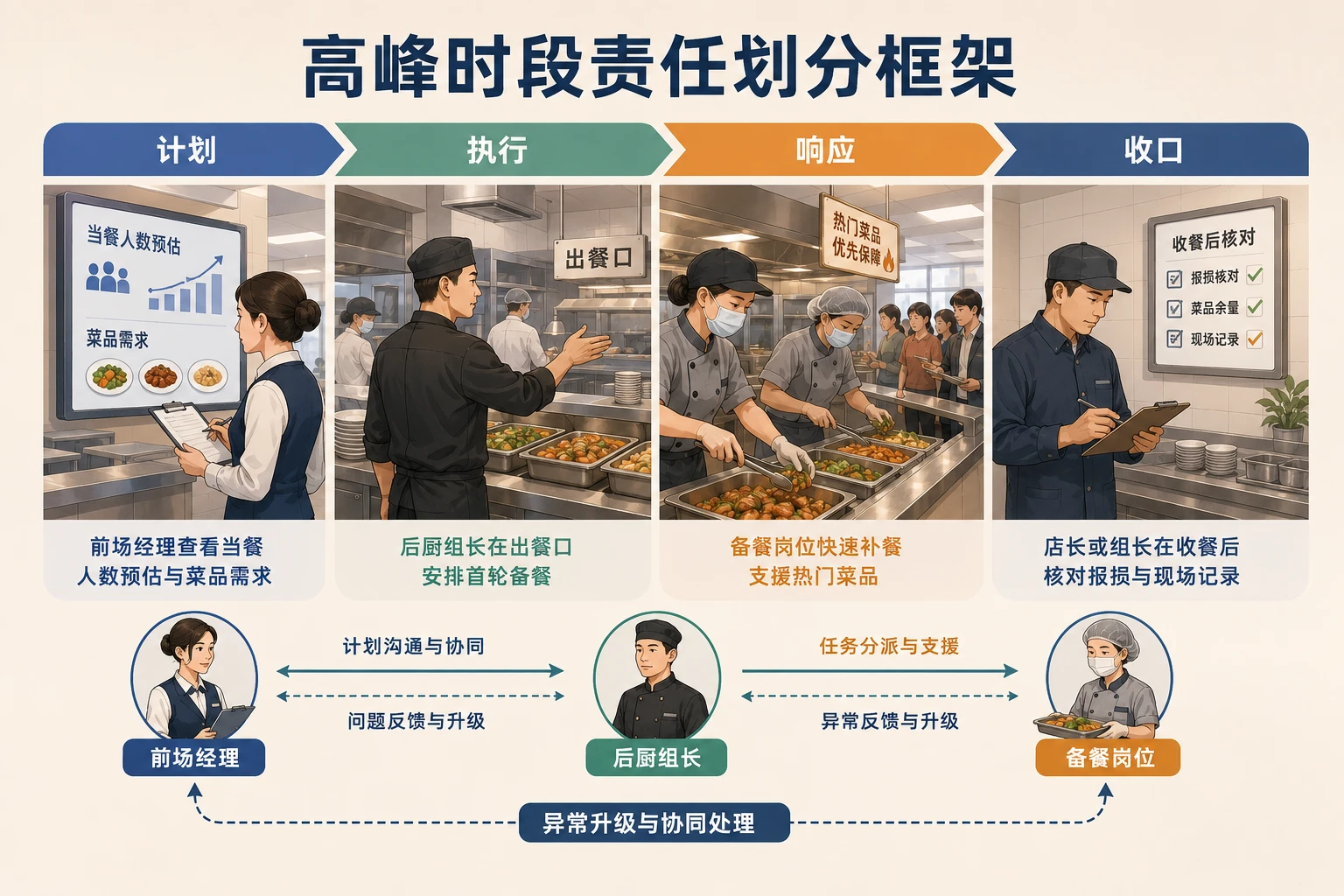 2026年团餐高峰时段备餐报损与补餐责任划分机制设计