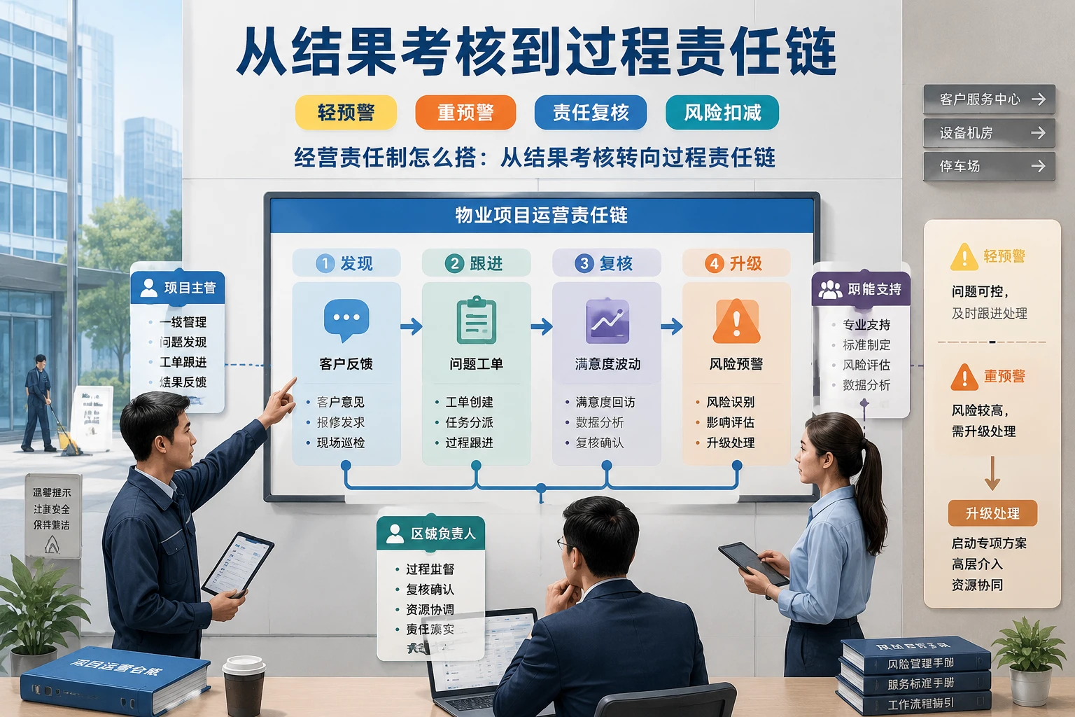 2026年物业项目续签预警与项目主管经营责任制设计