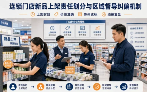 连锁门店新品上架责任划分：区域督导、陈列执行与排班协同落地指南