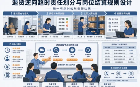 退货逆向处理时效与责任归类：仓配中心岗位结算规则设计指南