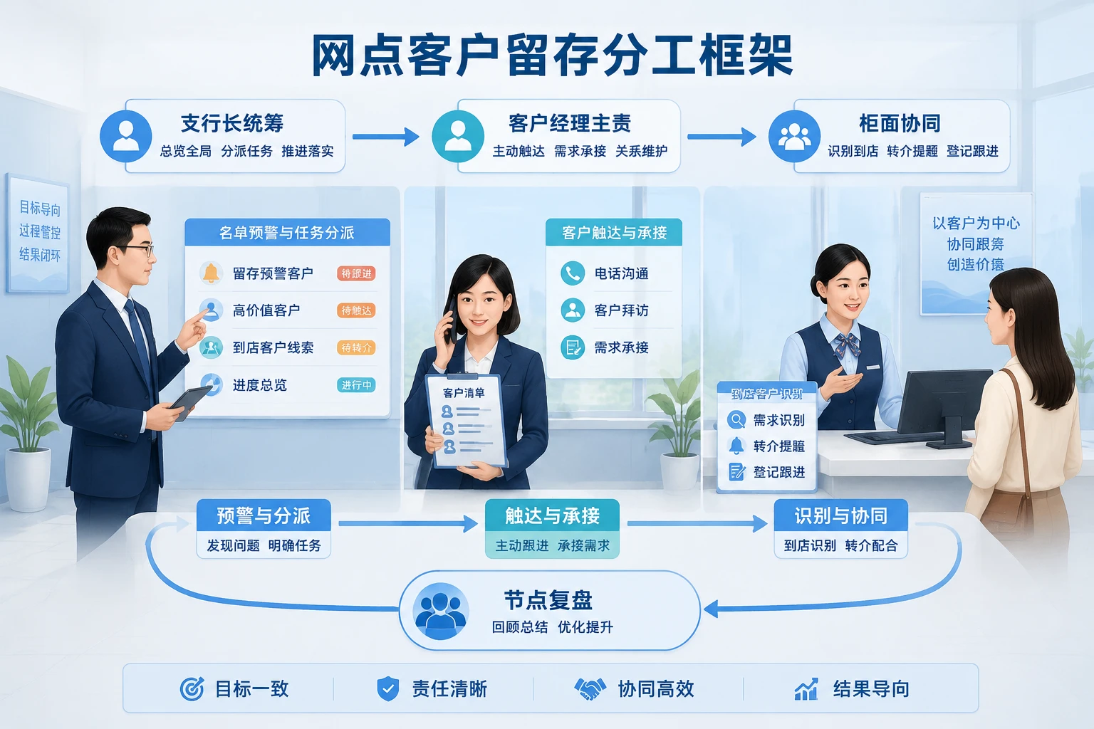 农商行存款预警与网点客户留存责任机制设计(2026年版)
