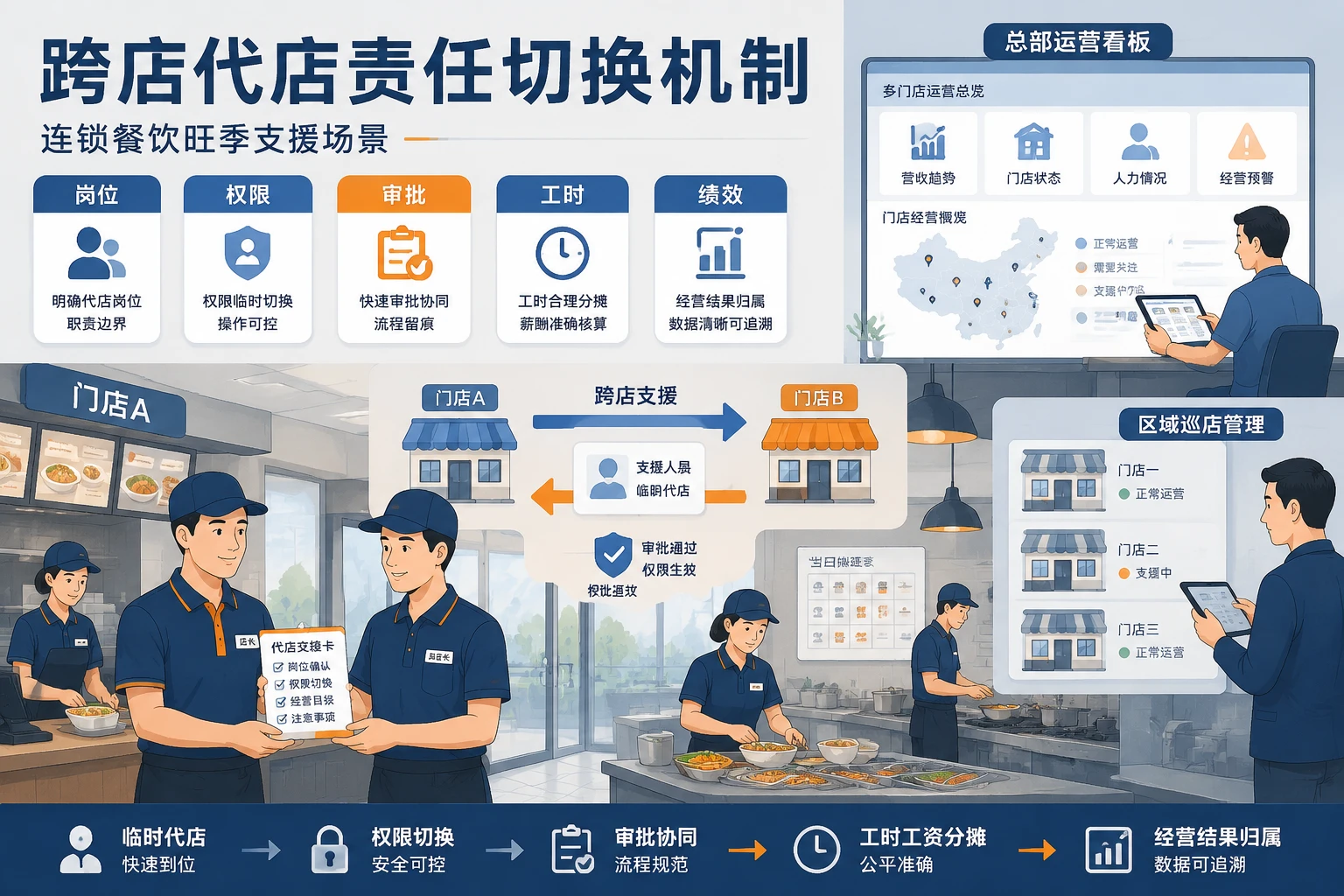 连锁餐饮跨店代店责任切换机制设计与落地(2026年版)