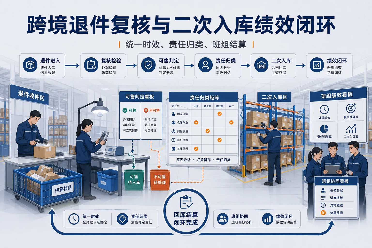 2026年跨境退件复核与二次入库绩效闭环设计指南