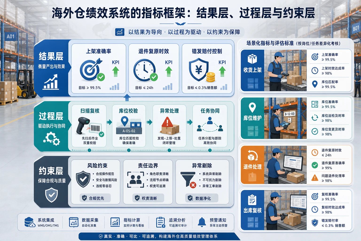 2026年海外仓班组绩效重构：上架准确率与赔付控制联动法