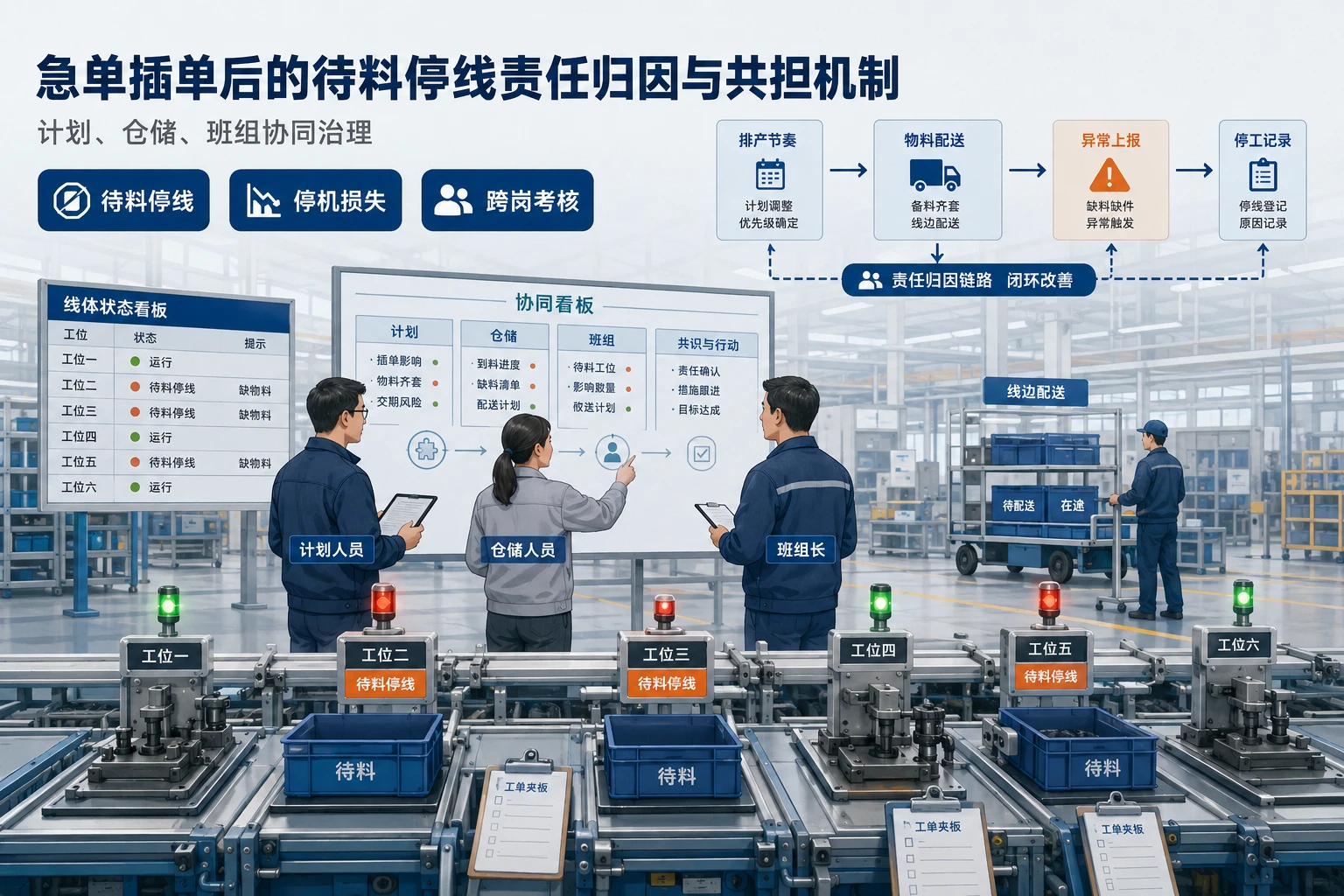 急单插单后的待料停线责任归因与共担机制设计(2026年版)