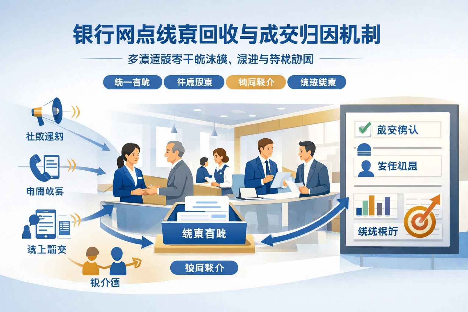 2026年银行网点多渠道获客下线索回收与成交归因机制设计