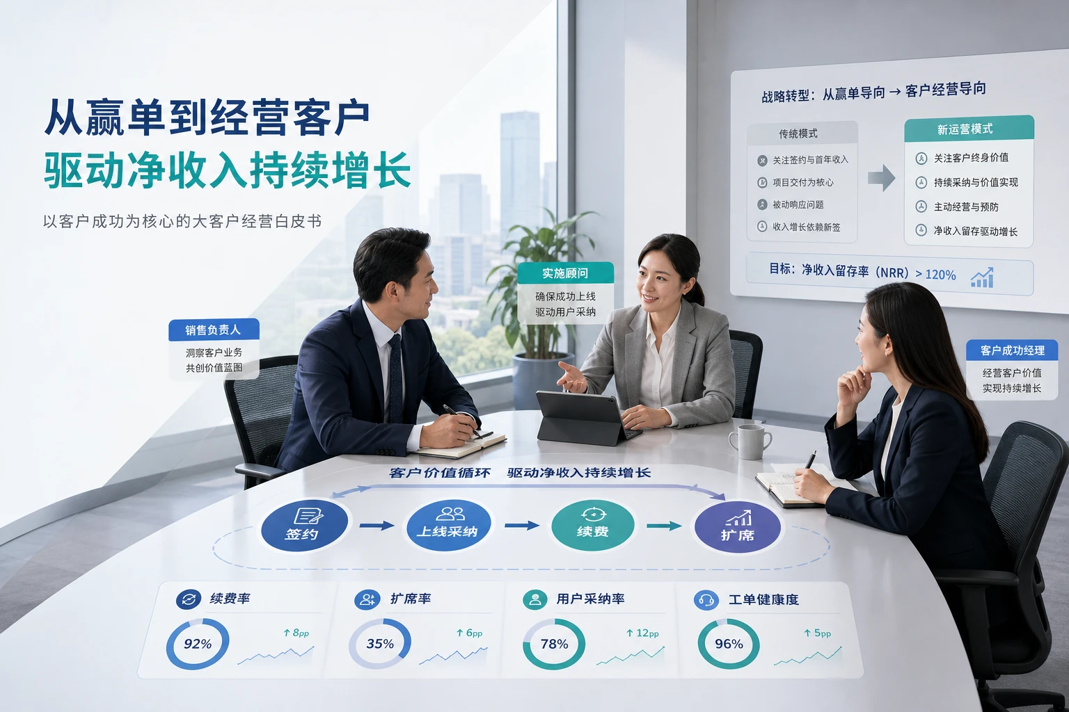 2026年大客户SaaS续费扩容与交付采纳联动机制设计