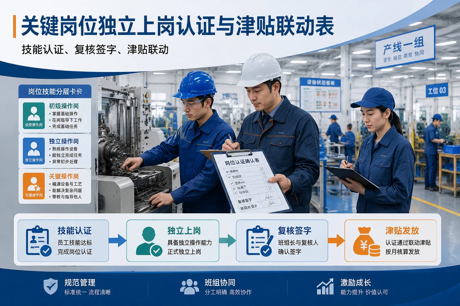 关键岗位独立上岗认证与津贴联动表怎么设计（2026年版）