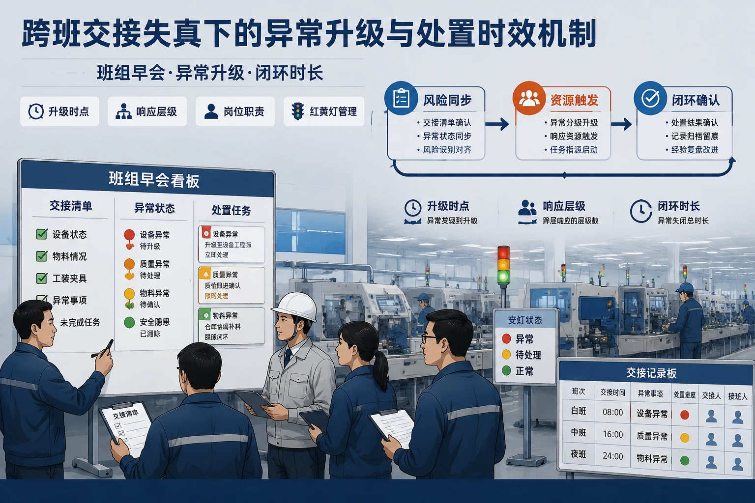 车间跨班交接失真下的异常升级与处置时效机制设计（2026年版）