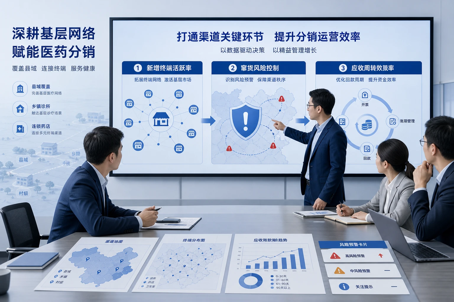 2026年基层医疗下沉中招商主管绩效三指标联动设计