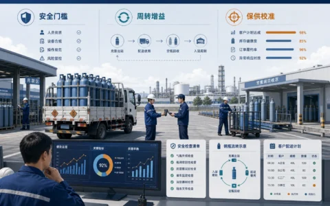 工业气体配送站点负责人绩效设计：安全合规、钢瓶周转率与客户保供如何联动（2026年版）