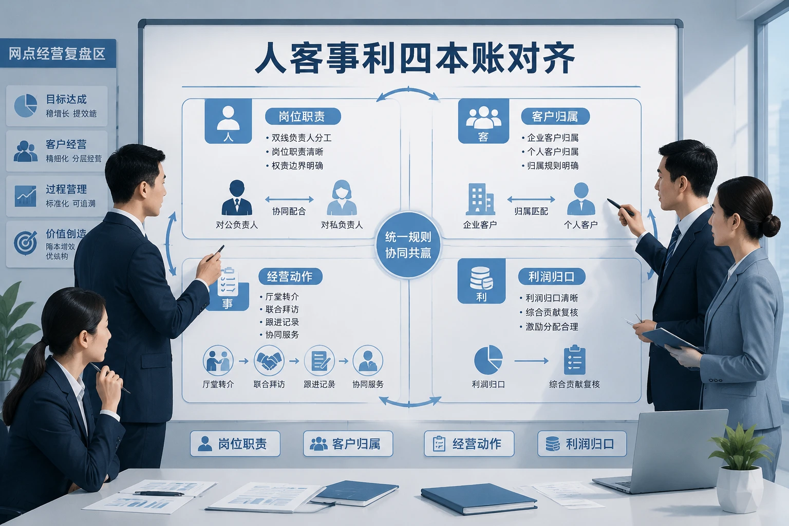 对公零售协同下支行双线负责人分工与利润归口机制（2026年版）