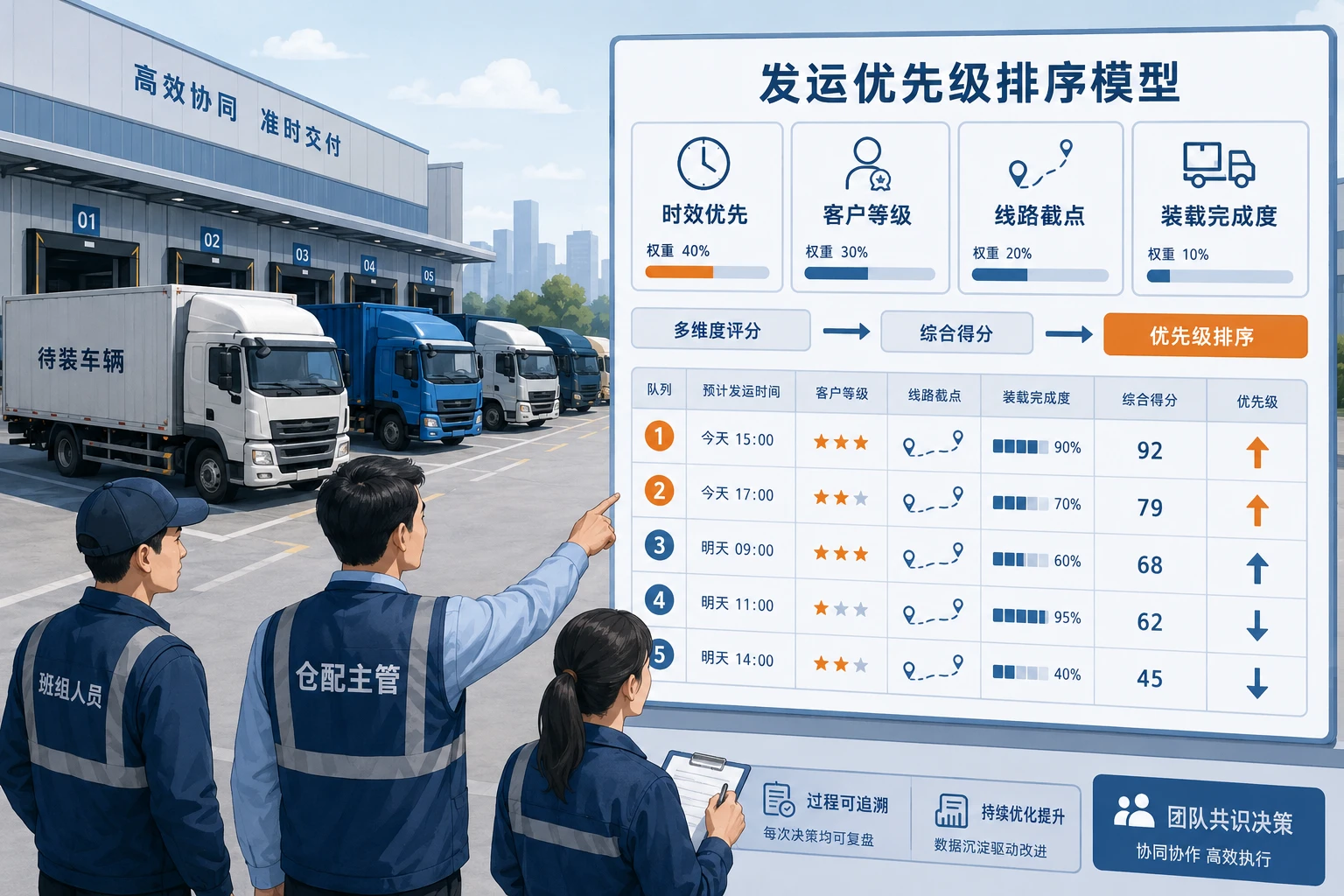 2026年装车口拥堵下发运优先级与班组奖扣机制指南