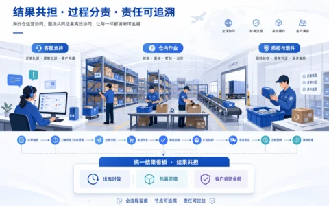 海外仓绩效怎么做？多平台并仓下客服、仓内、质检三岗共担绩效设计法