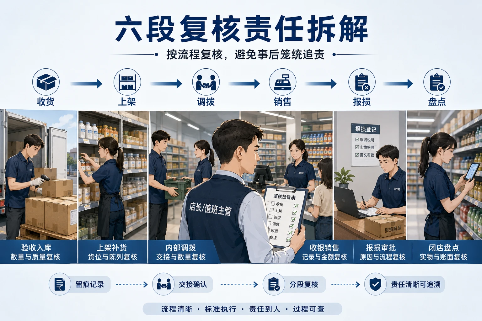 连锁门店盘点差异分级与奖金回吐闭环怎么建