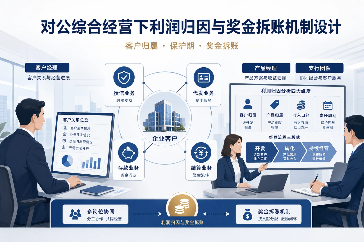 对公综合经营下利润归因与奖金拆账机制设计（2026年版）