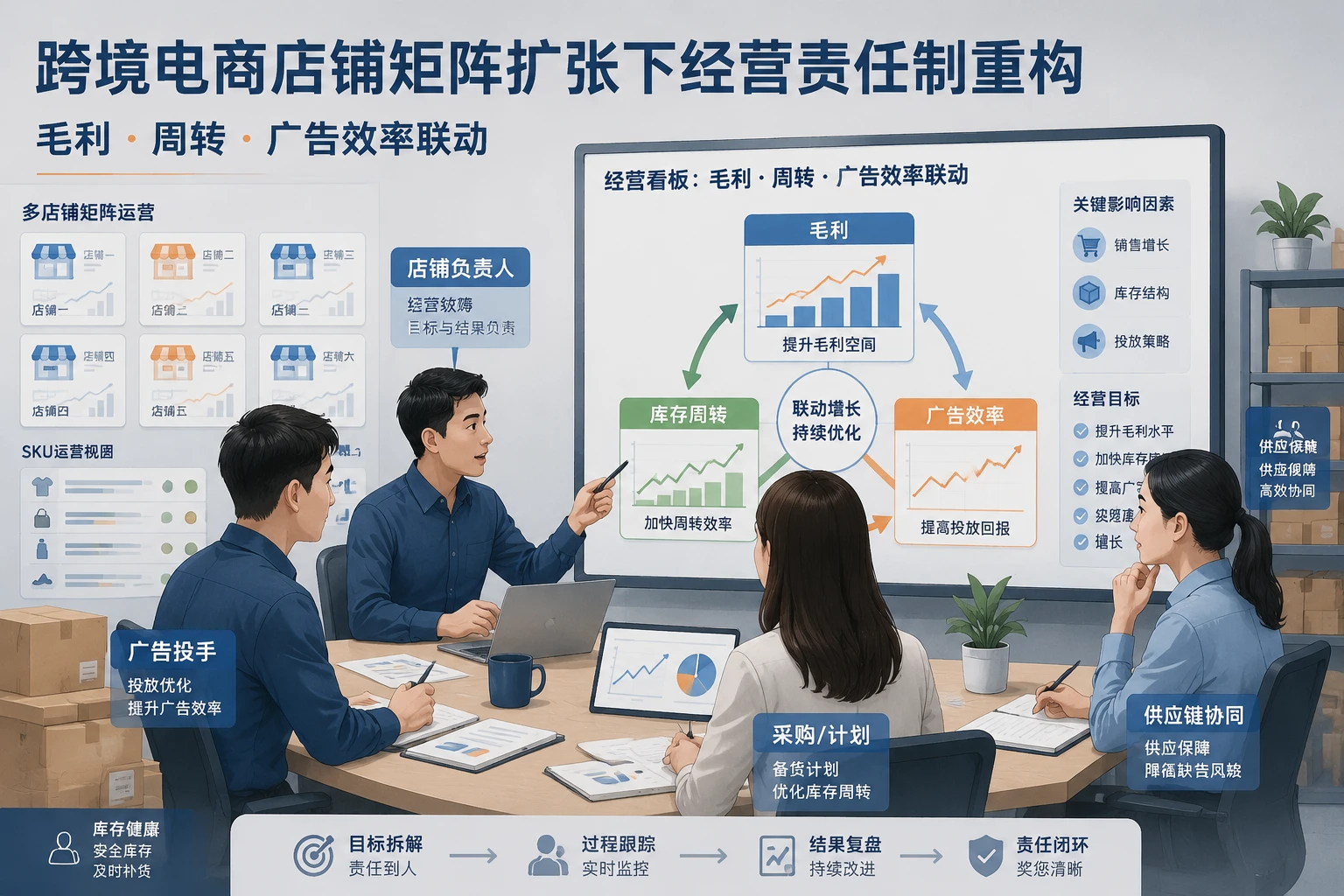 跨境电商店铺矩阵扩张下经营责任制重构方法（2026年版）