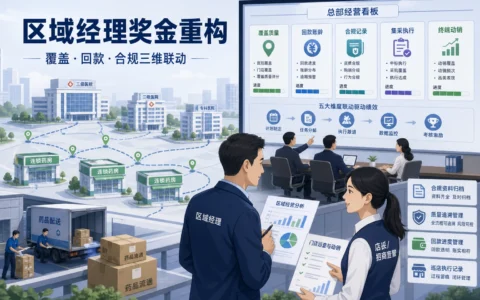 医药商业区域经理绩效怎么改：从开票导向转向医院覆盖、回款账龄与合规协同