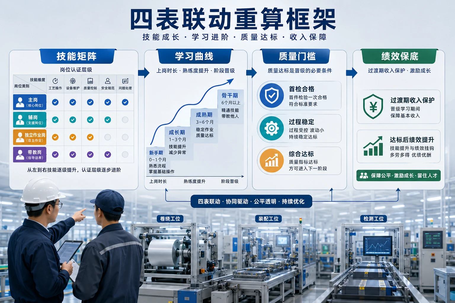 2026年新线爬坡期多技能工等级薪酬联动机制设计