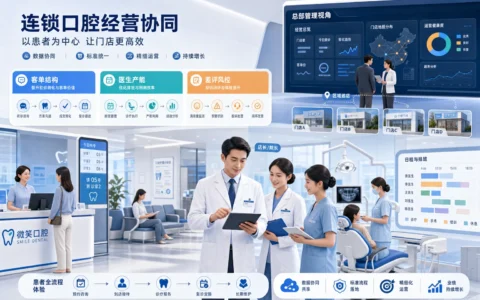 连锁口腔门诊院长绩效怎么设计：打通门店客单、排班产能与差评合规协同（2026年版）
