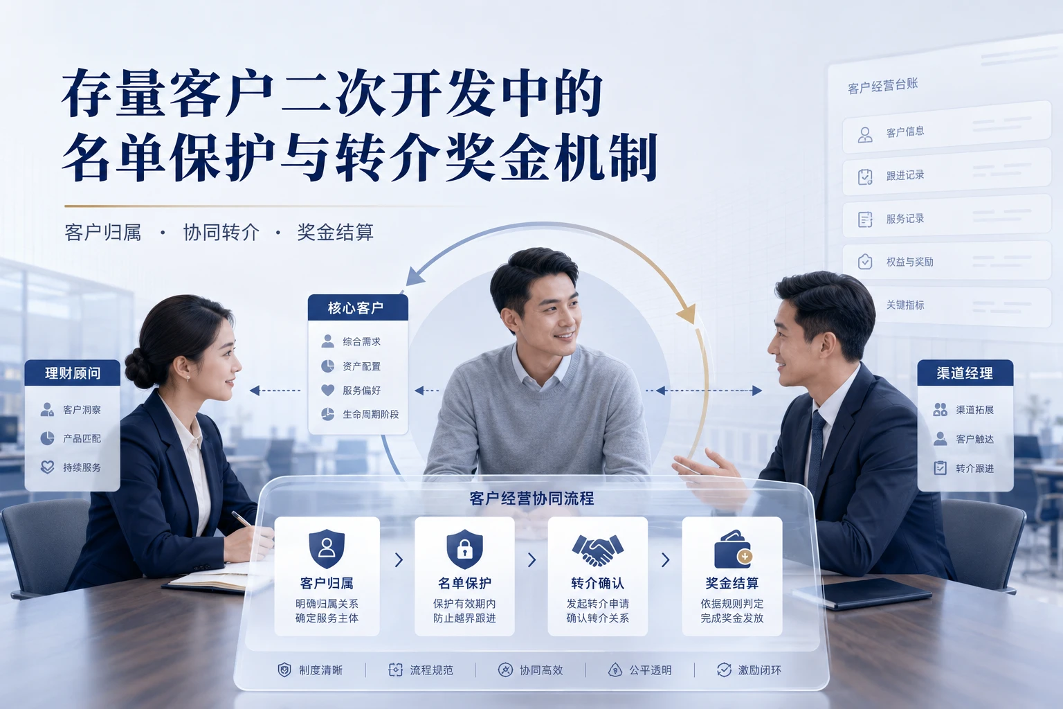 2026年存量客户二次开发中的名单保护与转介奖金机制设计