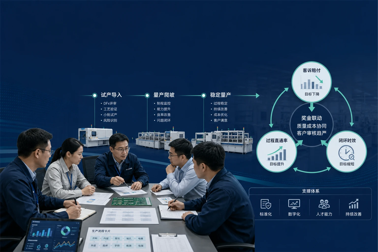 客户审核趋严下PCB质量经理奖金联动设计框架