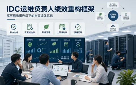 IDC运维负责人考核怎么重构：SLA达成、变更成功率与PUE收益的全面绩效框架（2026年版）