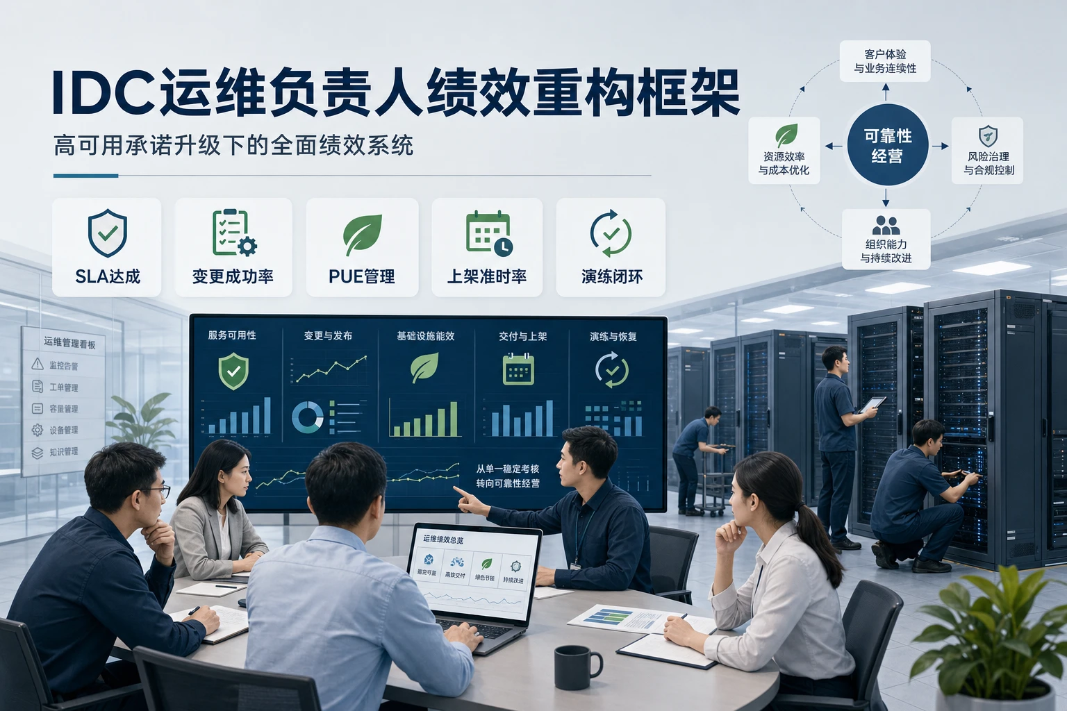 高可用承诺升级下IDC运维负责人绩效重构框架（2026年版）