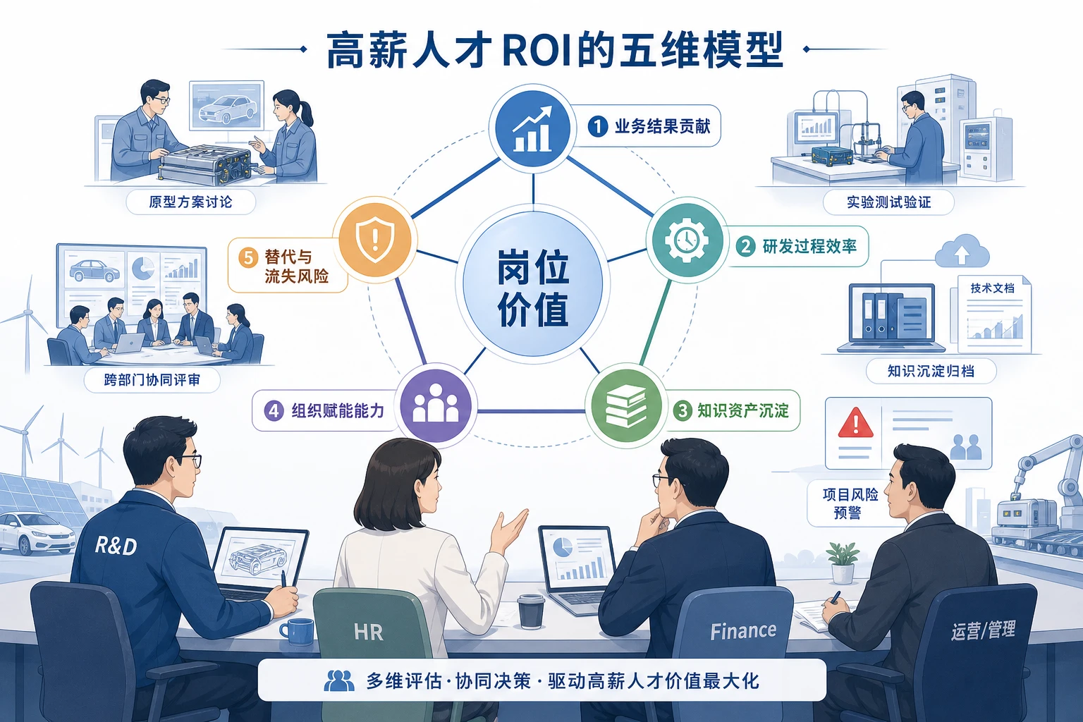 2026年新能源制造研发投入校准：高薪人才价值评估与留才成本模型