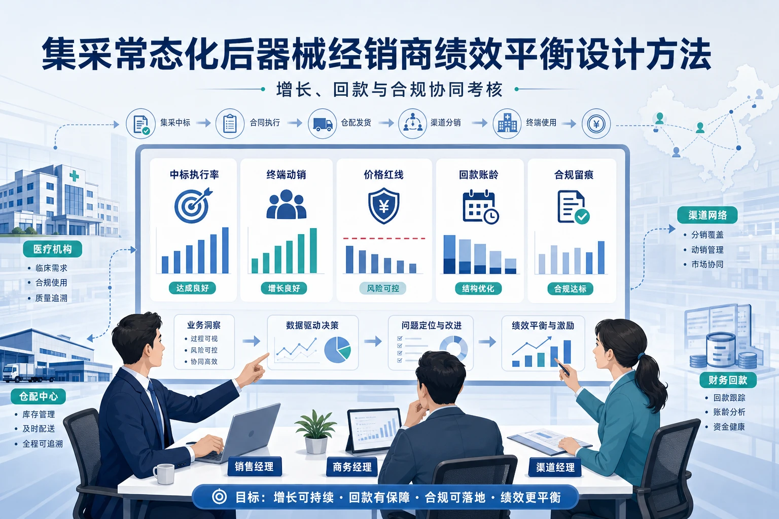 集采常态化后器械经销商绩效平衡设计方法