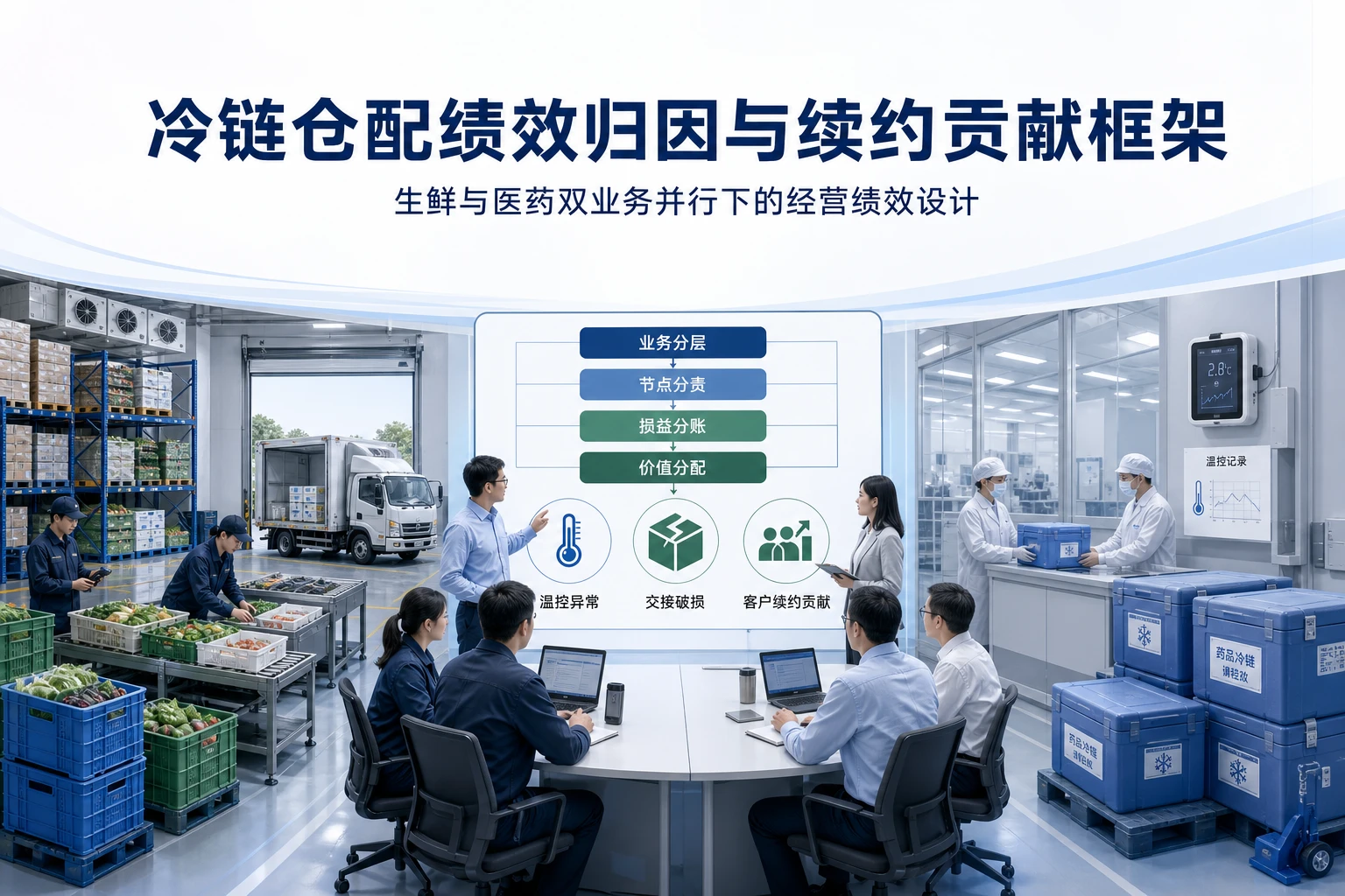 生鲜医药并行下冷链仓配绩效归因与续约贡献框架（2026年版）