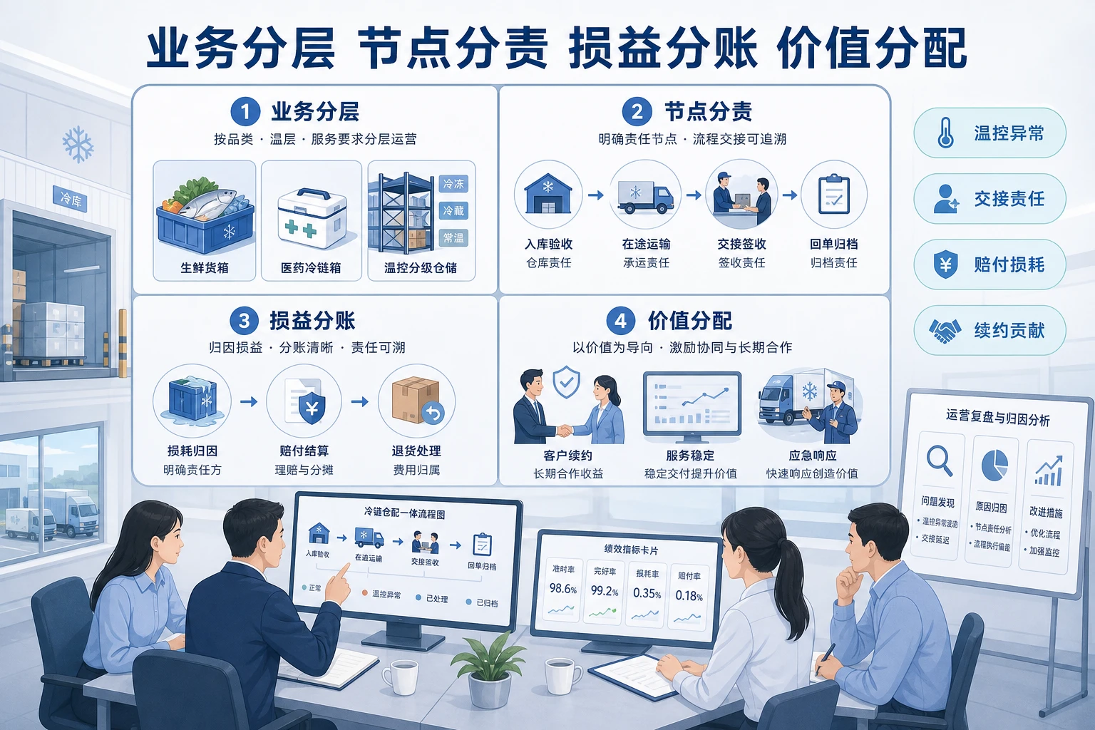 生鲜医药并行下冷链仓配绩效归因与续约贡献框架（2026年版）