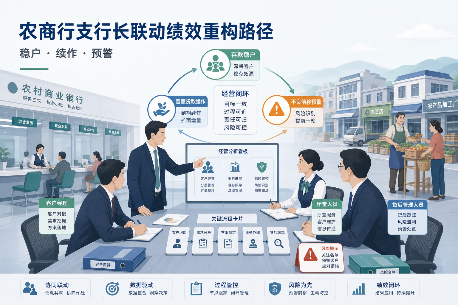 县域存贷竞争下农商行支行长联动绩效重构路径