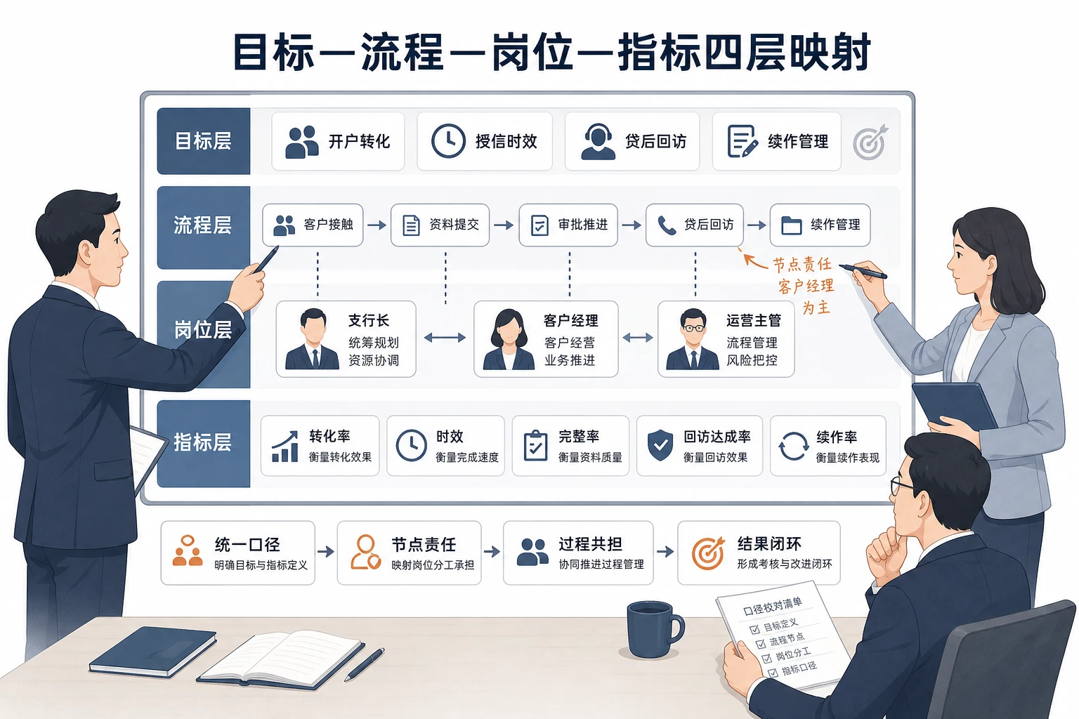 农商行支行经营责任制下三岗联动绩效落地路径（2026年版）