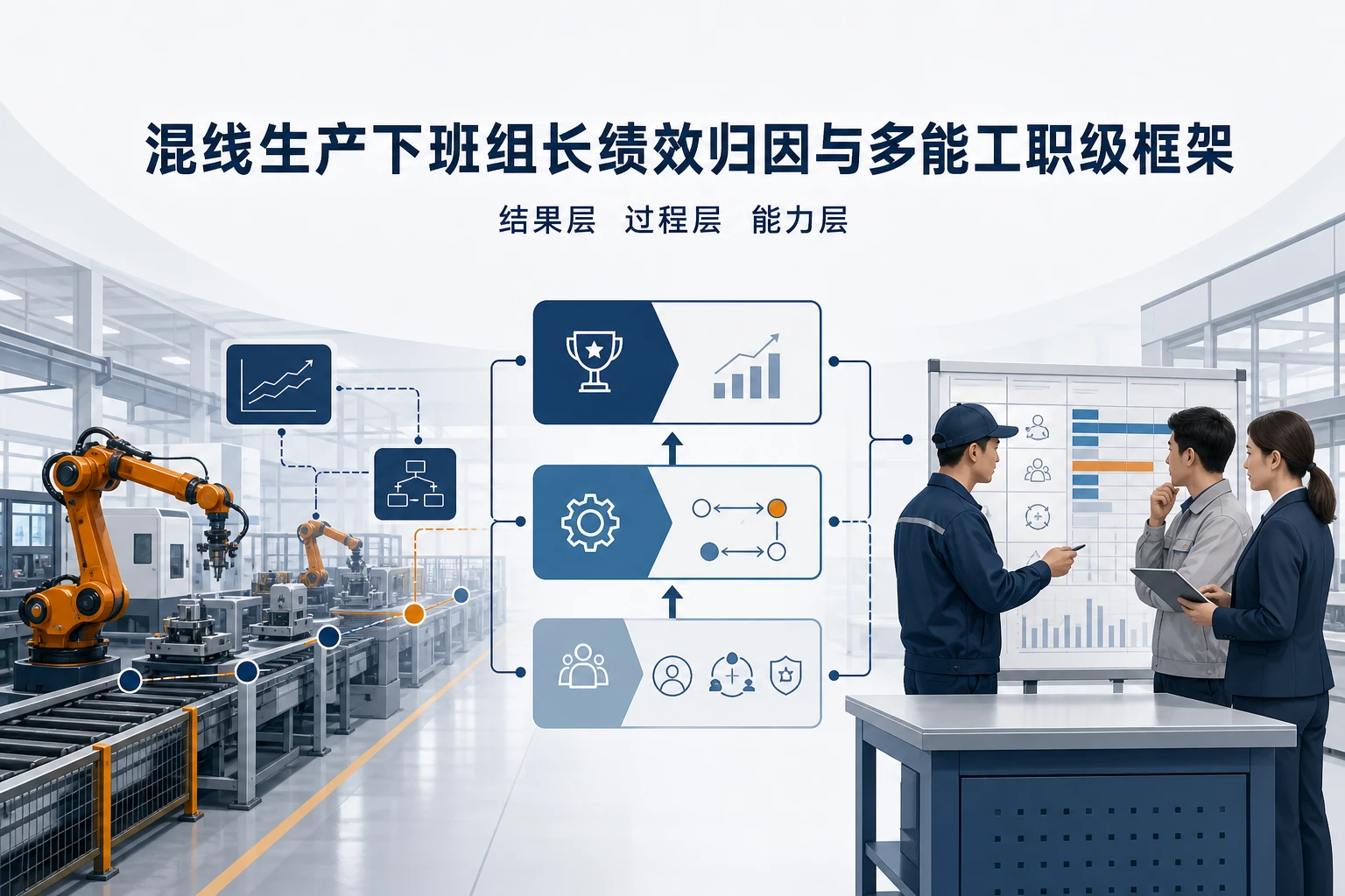 2026年混线生产下班组长绩效归因与多能工职级框架