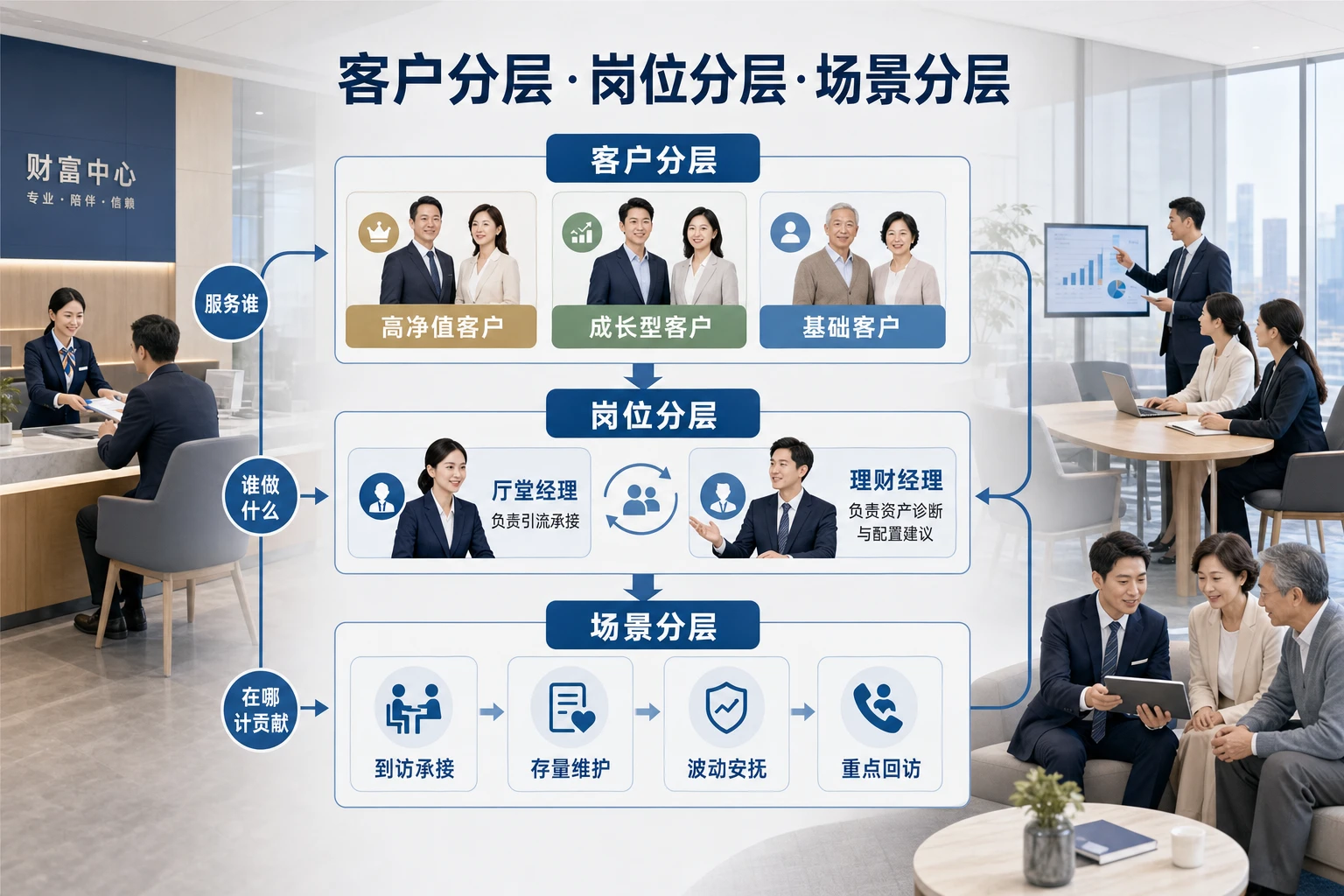 净值波动常态化下城商行财富中心协同绩效设计