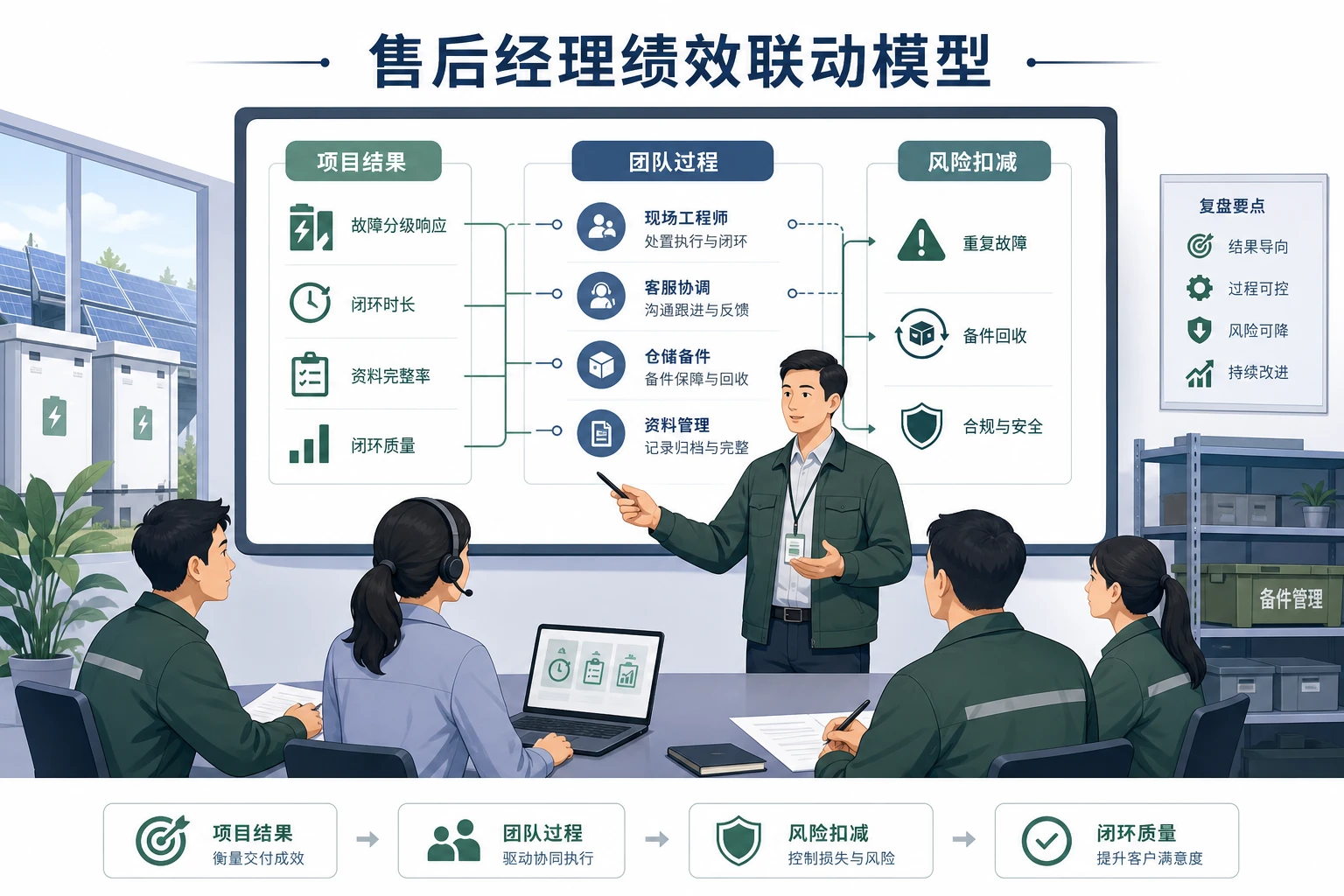 2026年储能保内故障高发期售后绩效与风险扣减设计框架