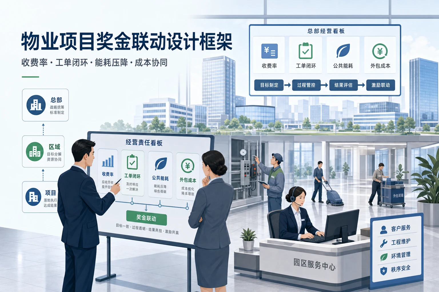 写字楼空置调整频繁下物业项目奖金联动设计框架（2026年版）