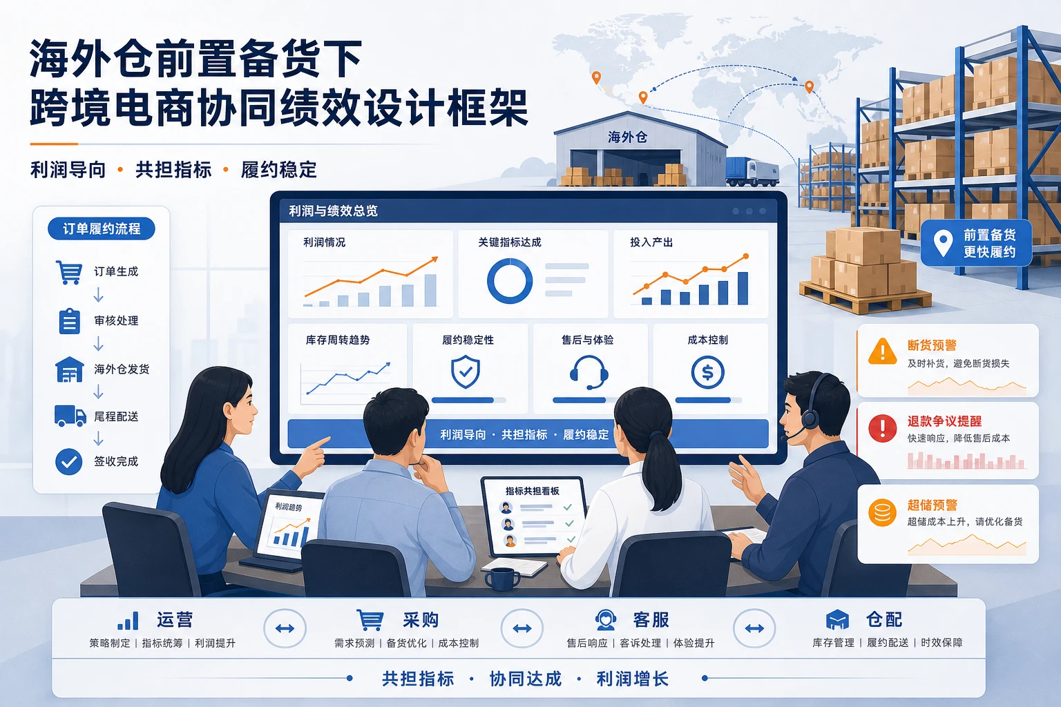 海外仓前置备货下跨境电商协同绩效设计框架（2026年版）