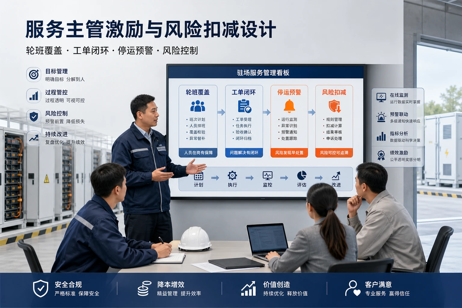 2026年大客户驻场增多后服务主管激励与风险扣减设计