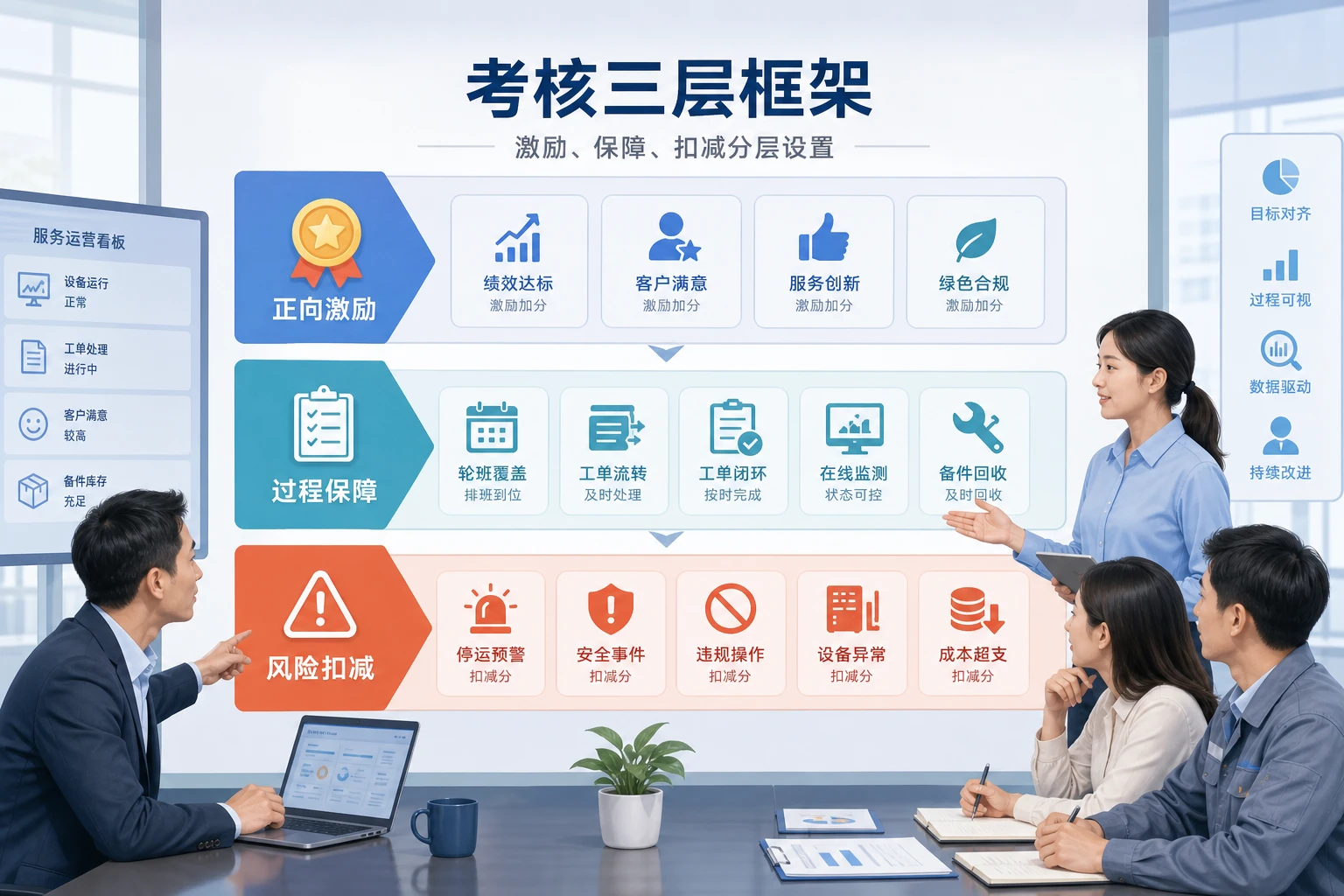 2026年大客户驻场增多后服务主管激励与风险扣减设计