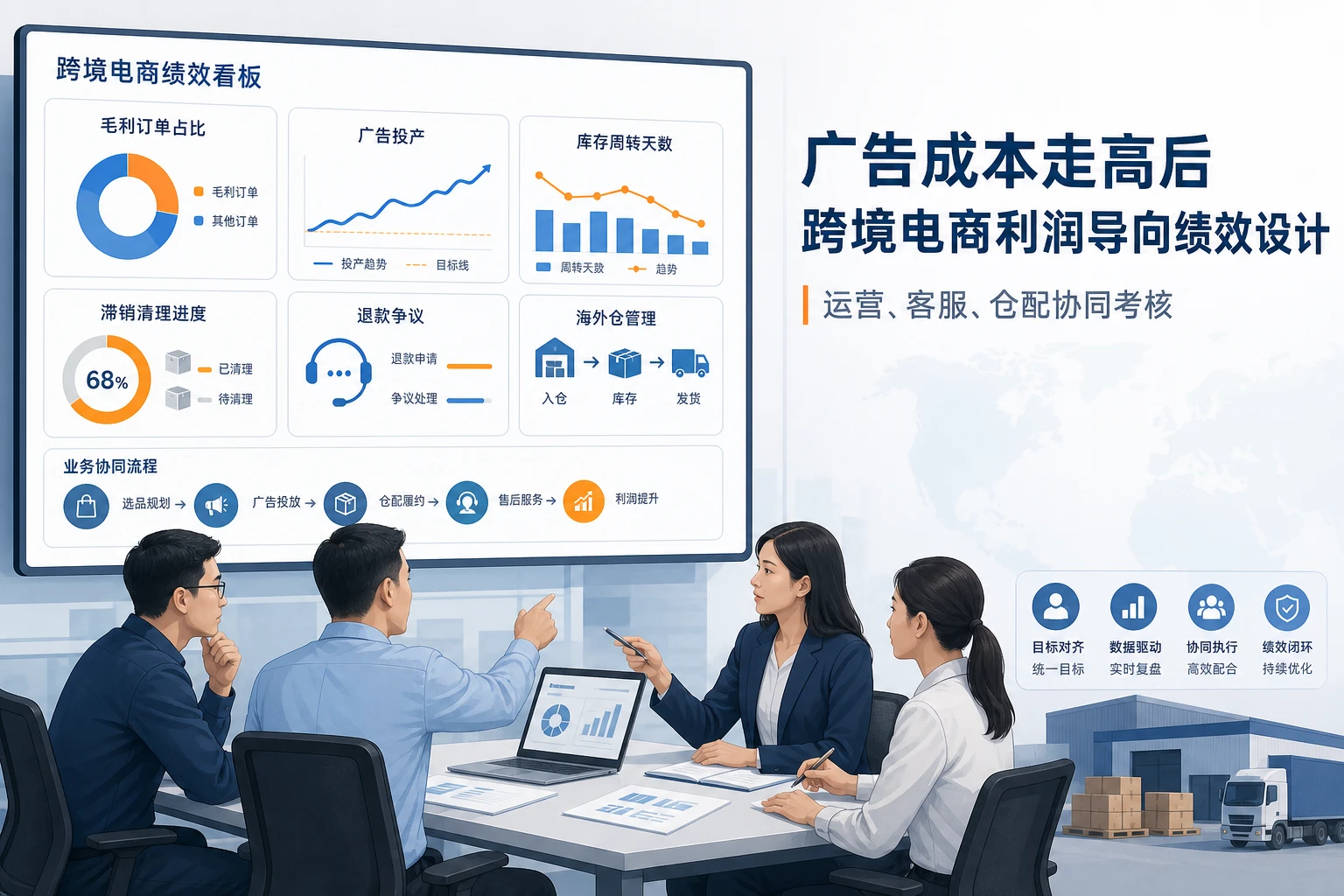 广告成本走高后跨境电商利润导向绩效设计
