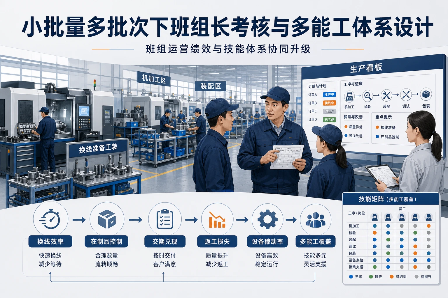 小批量多批次下班组长考核与多能工体系设计（2026年版）